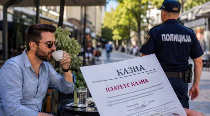 Наместо да седи дома додека бил на боледување, тој шетал по кафулиња- сега мора да плати висока казна